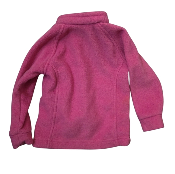 Columbia Toddler Vibrant Pink Fleece Jacket 18-24 Months - Picture 2 of 4